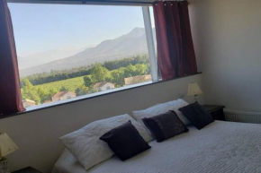 Incredible view of Stgo. from 3 Bed 3 bath home!